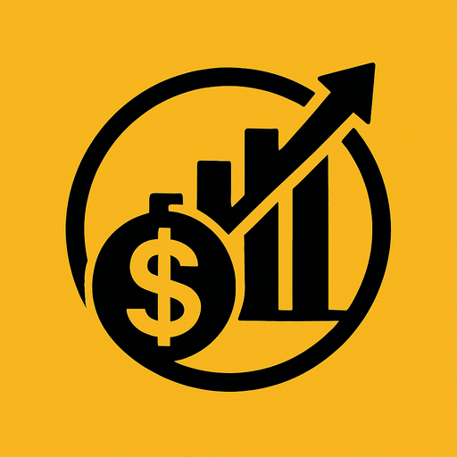 finans logosu.
In-Game asset.  2d.  High contrast.  No shadows