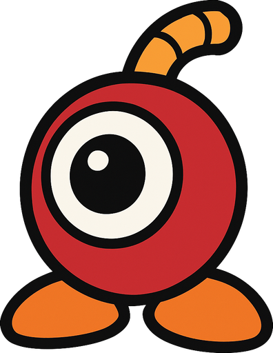 Waddle doo.
In-Game asset.  2d.  High contrast.  No shadows