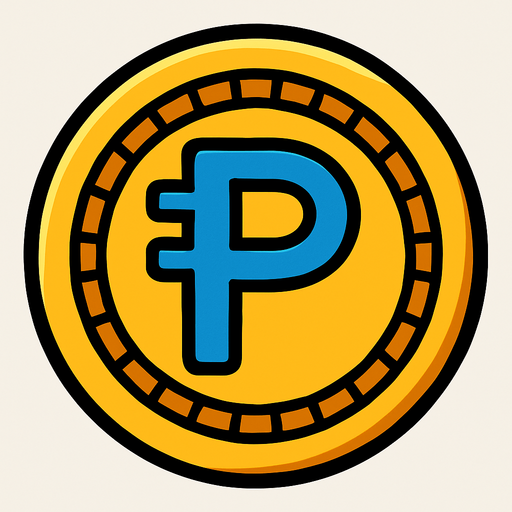 Que sea tipo una moneda que tenga el signo peso él medio.
In-Game asset.  2d.  High contrast.  No shadows