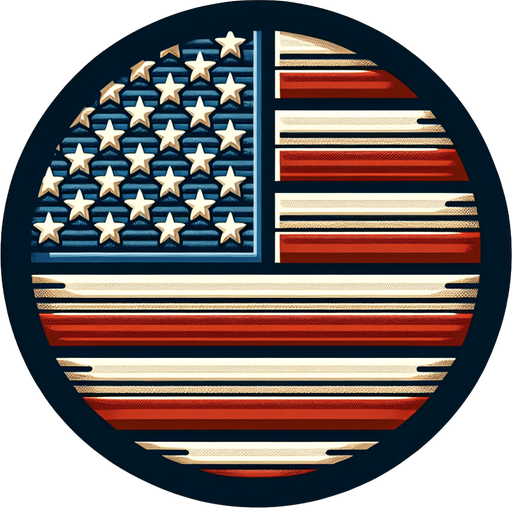 american flag.
Single Game Texture.  In-Game asset.