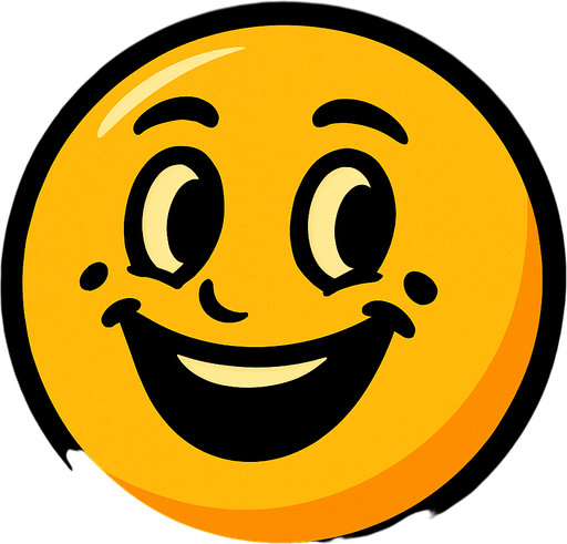 ball with face.
In-Game asset.  2d.  High contrast.  No shadows