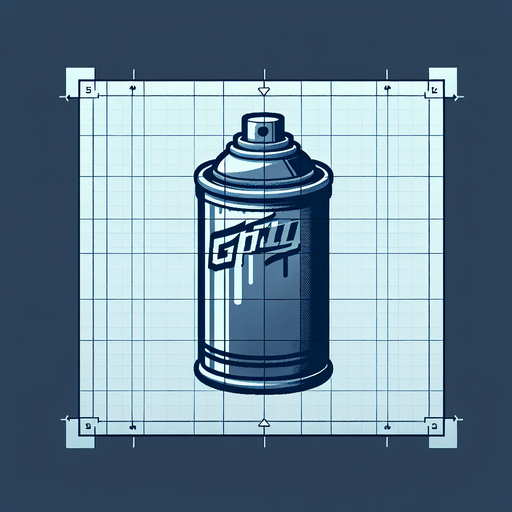 a spray can.
Single Game Texture. In-Game asset. 2d. Blank background. High contrast. No shadows.