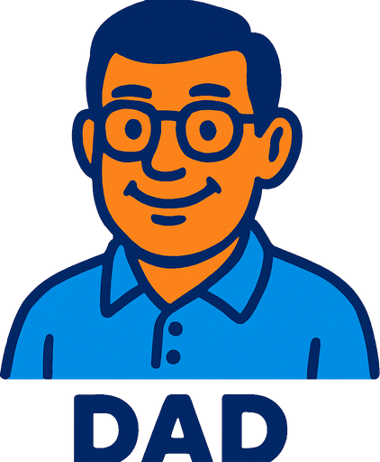 dad.
In-Game asset.  2d.  High contrast.  No shadows