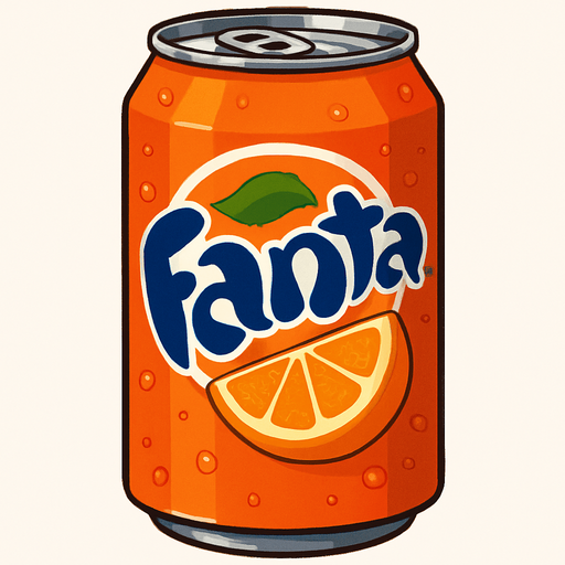 Fanta - Gerçekçi - Yazısız.
In-Game asset.  2d.  High contrast.  No shadows