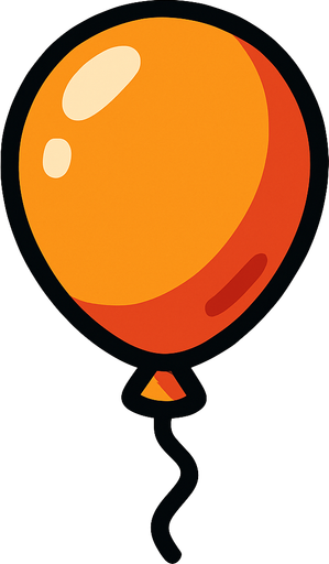 ballon.
In-Game asset.  2d.  High contrast.  No shadows