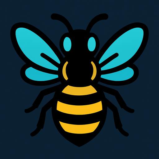 Abeille.
In-Game asset.  2d.  High contrast.  No shadows