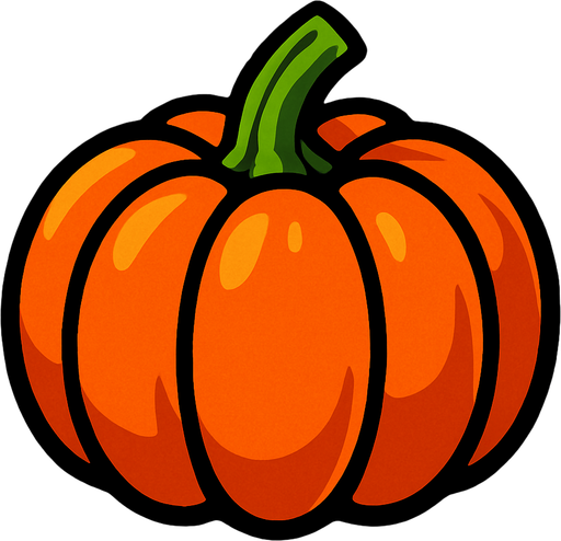 calabaza.
In-Game asset.  2d.  High contrast.  No shadows