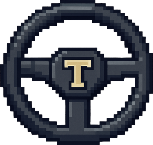 add a t in the middle of the steering wheel