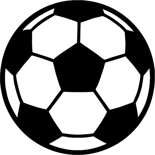 Un balón normal.
In-Game asset.  2d.  High contrast.  No shadows