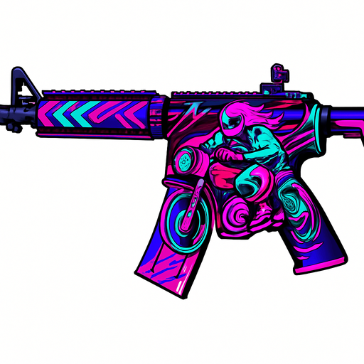 Cs2 neon rider skinini ekle.
In-Game asset.  2d.  High contrast.  No shadows