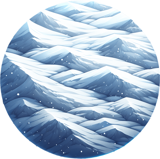 Real snowy ground top view.
Single Game Texture. In-Game asset. 2d. Blank background. High contrast. No shadows.