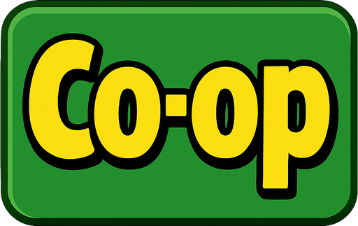 Change the text to say ‘Co-op’