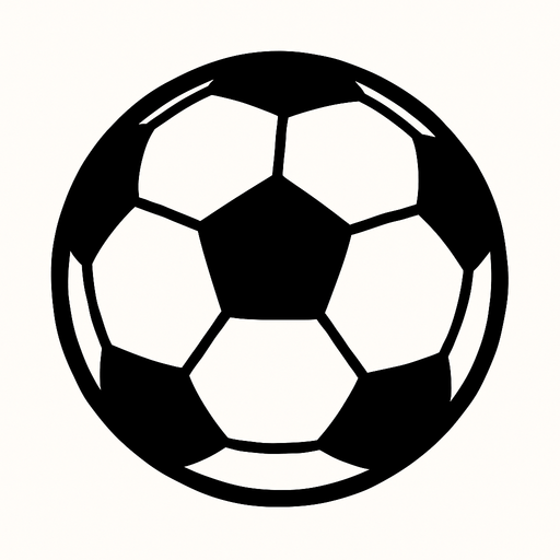 Un balón normal.
In-Game asset.  2d.  High contrast.  No shadows