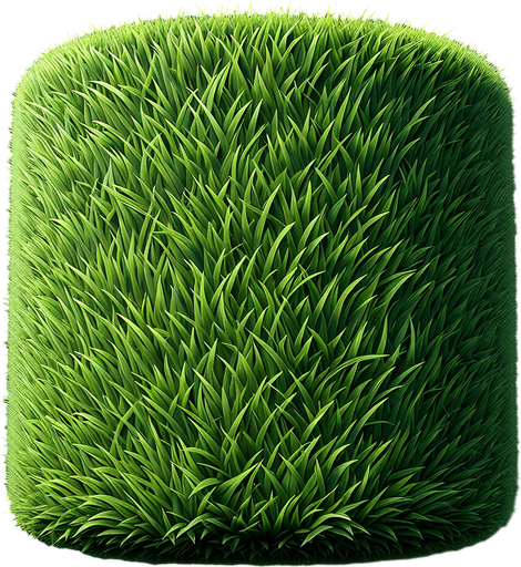 grass.
Single Game Texture. In-Game asset. 2d. Blank background. High contrast. No shadows.