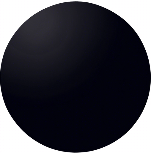 Make the circle completely black on all pixels.