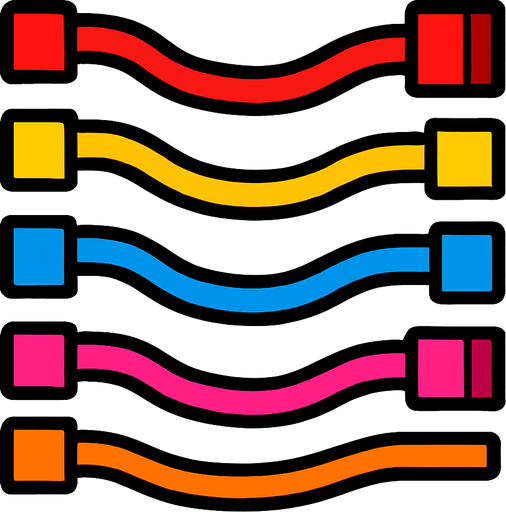 cableWire among us.
In-Game asset.  2d.  High contrast.  No shadows