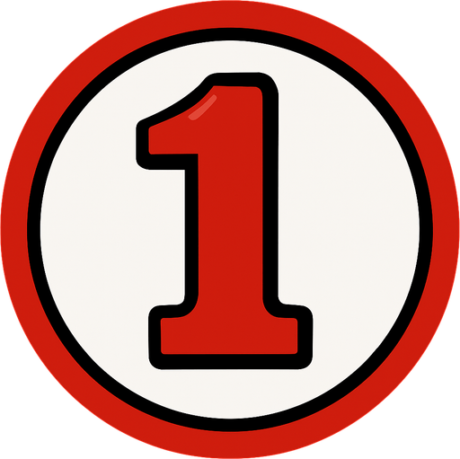 En lugar del numero 2 un numero 1