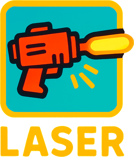 Powerup laser.
In-Game asset.  2d.  High contrast.  No shadows