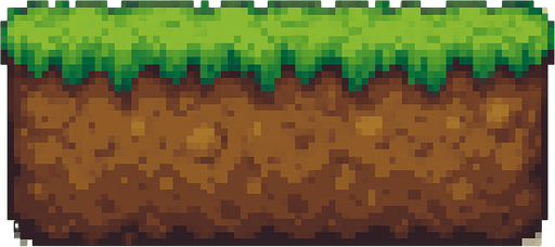 16 bit ground image.
In-Game asset.  2d