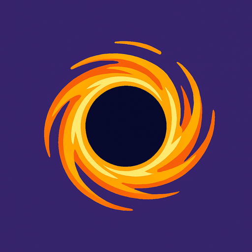 blach hole gif.
In-Game asset.  2d.  High contrast.  No shadows