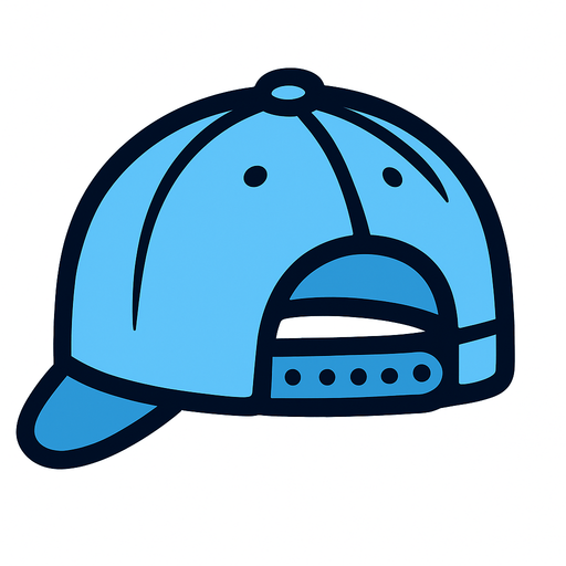Casquette a l'envers.
In-Game asset.  2d.  High contrast.  No shadows