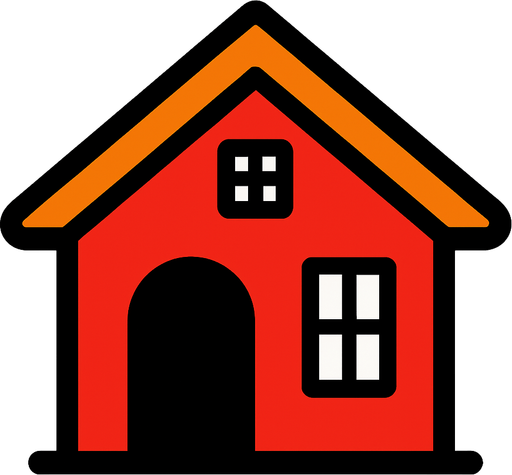 home.
In-Game asset.  2d.  High contrast.  No shadows