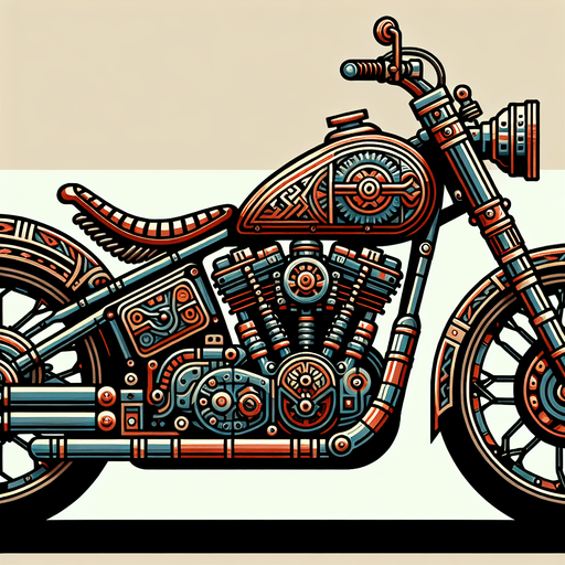 motorcycle 2d.
Single Game Texture.  In-Game asset.  2d.  Blank background.  High contrast.  No shadows