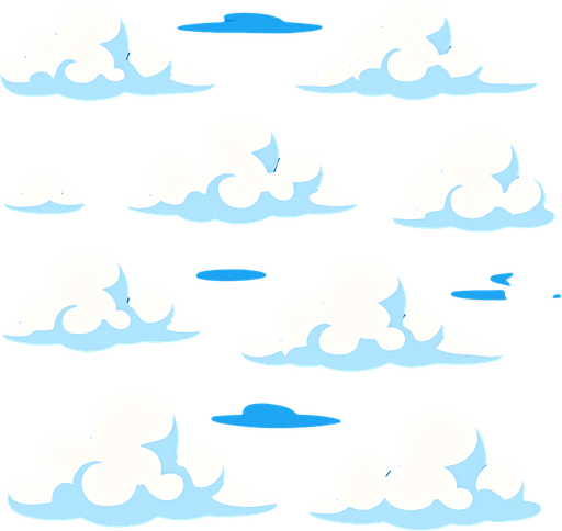 oyuna uygun bir arkaplan gökyüzülü.
In-Game asset.  2d.  High contrast.  No shadows