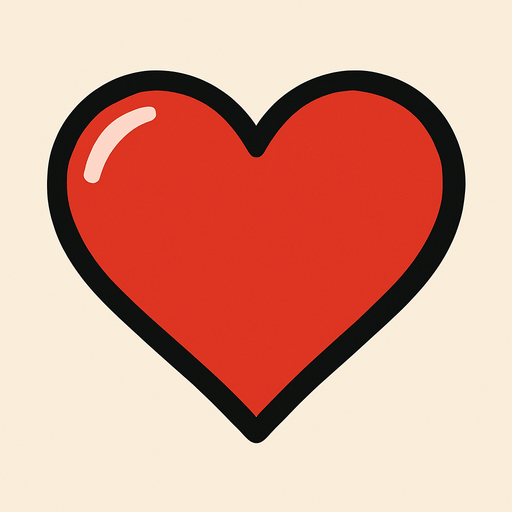 kalp.
In-Game asset.  2d.  High contrast.  No shadows