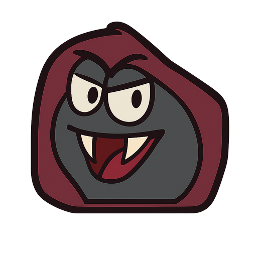 a bad guy
. No background. Transparent background. Blank background. No shadows. 2d. In-Game asset. flat