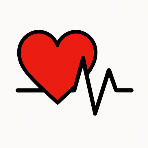 heart beat.
In-Game asset.  2d.  High contrast.  No shadows