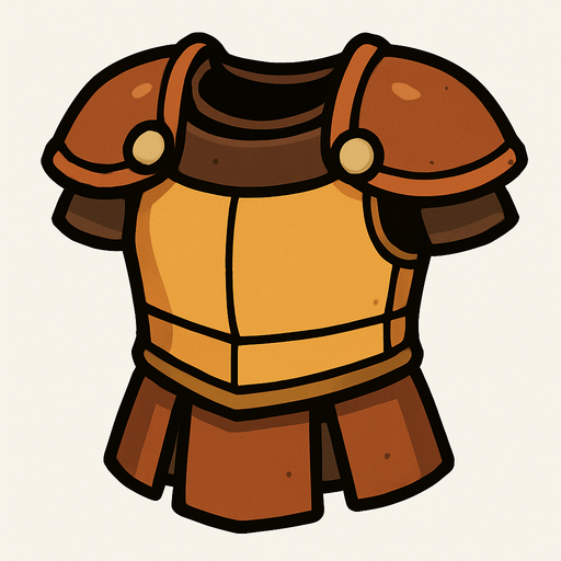 Basic armor.
In-Game asset.  2d.  High contrast.  No shadows