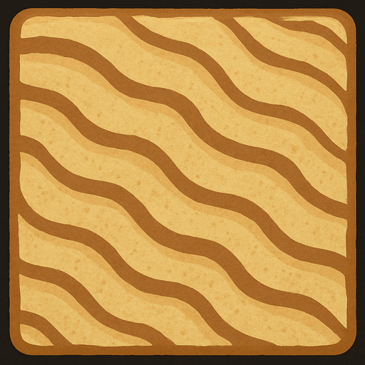 sand tile on top viewing.
In-Game asset.  2d.  High contrast.  No shadows