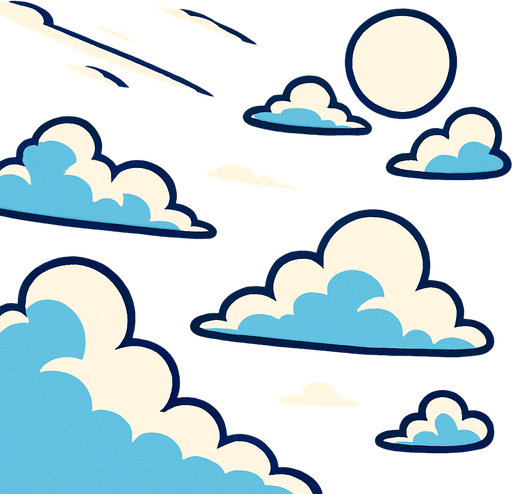 sky.
In-Game asset.  2d.  High contrast.  No shadows