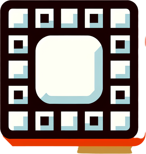 White square with tight round corners and web, flat shaded, hyper casual game. Single Game Texture. In-Game asset. 2d. Blank background. High contrast. No shadows.