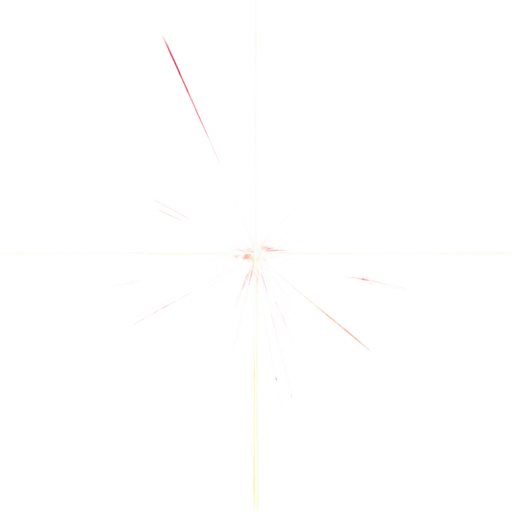 horizontal red laser beam