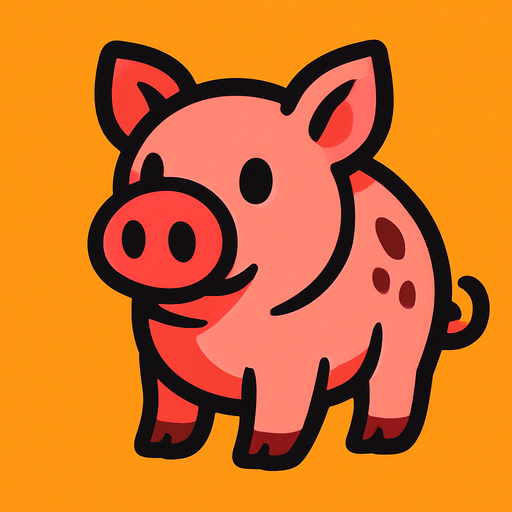 domuzcuk.
In-Game asset.  2d.  High contrast.  No shadows