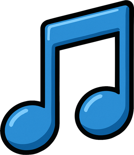 Müzik Notası.
In-Game asset.  High contrast.  No shadows