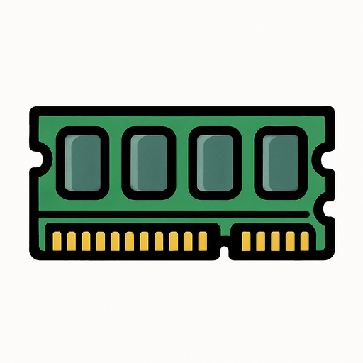 PC RAM.
In-Game asset.  2d.  High contrast.  No shadows