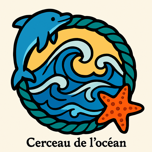 Cerceau de l'océan.
In-Game asset.  2d.  High contrast.  No shadows