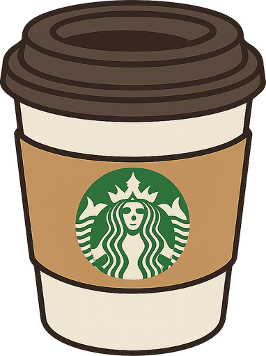 180 derece stabucks kahvesi 
. No background. Transparent background. Blank background. No shadows. 2d. In-Game asset. flat