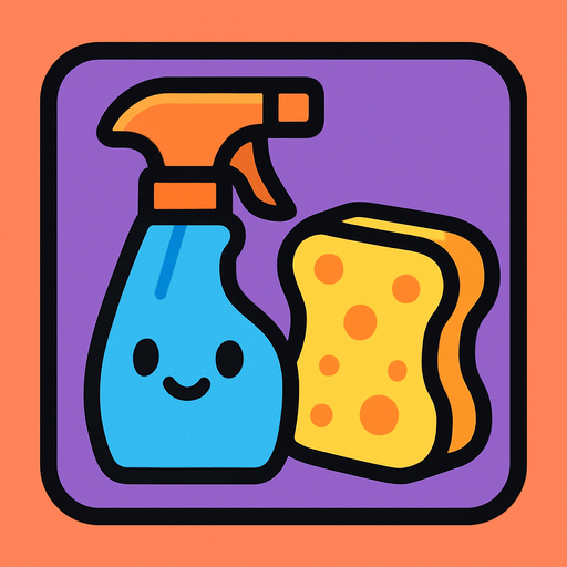 create a cute icon for cleaning item.
In-Game asset.  2d.  High contrast.  No shadows
