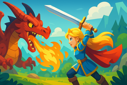 Fullscreen modern App Store landscape banner, 16:9, high definition, for a game. No text on banner!