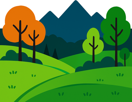 make a episode complete background for trambone game but without any text..
In-Game asset.  2d.  High contrast.  No shadows