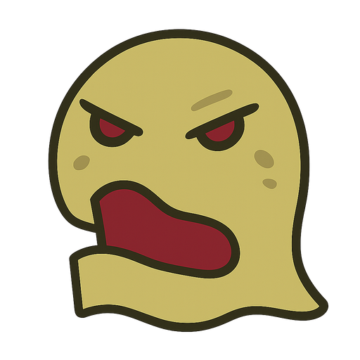 Sınırlı yaratık. No background. Transparent background. Blank background. No shadows. 2d. In-Game asset. flat