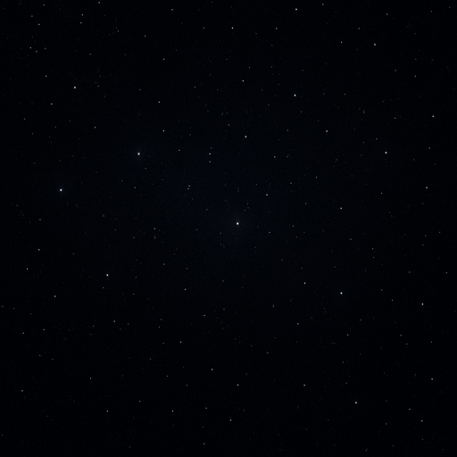 Simple dark Space with only  some stars far. Very High definition.