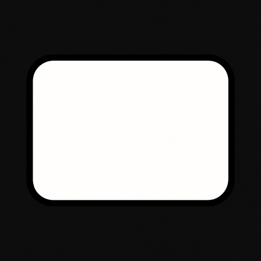 a white sign, flat design.
In-Game asset.  2d.  High contrast.  No shadows