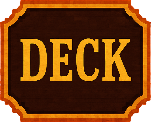 Deck yaz ama düzgün bir arka planla