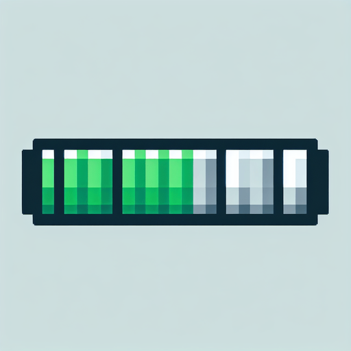 horizontal health level bar.