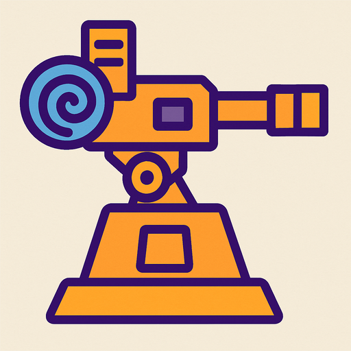 slow tower of tower defense.
In-Game asset.  2d.  High contrast.  No shadows